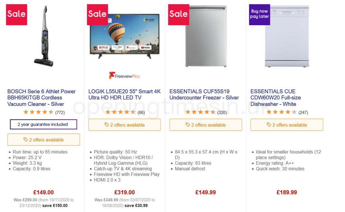 Currys Offers from 15 January