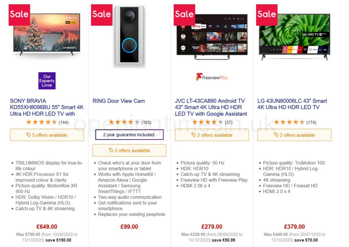 Currys Offers from 15 January