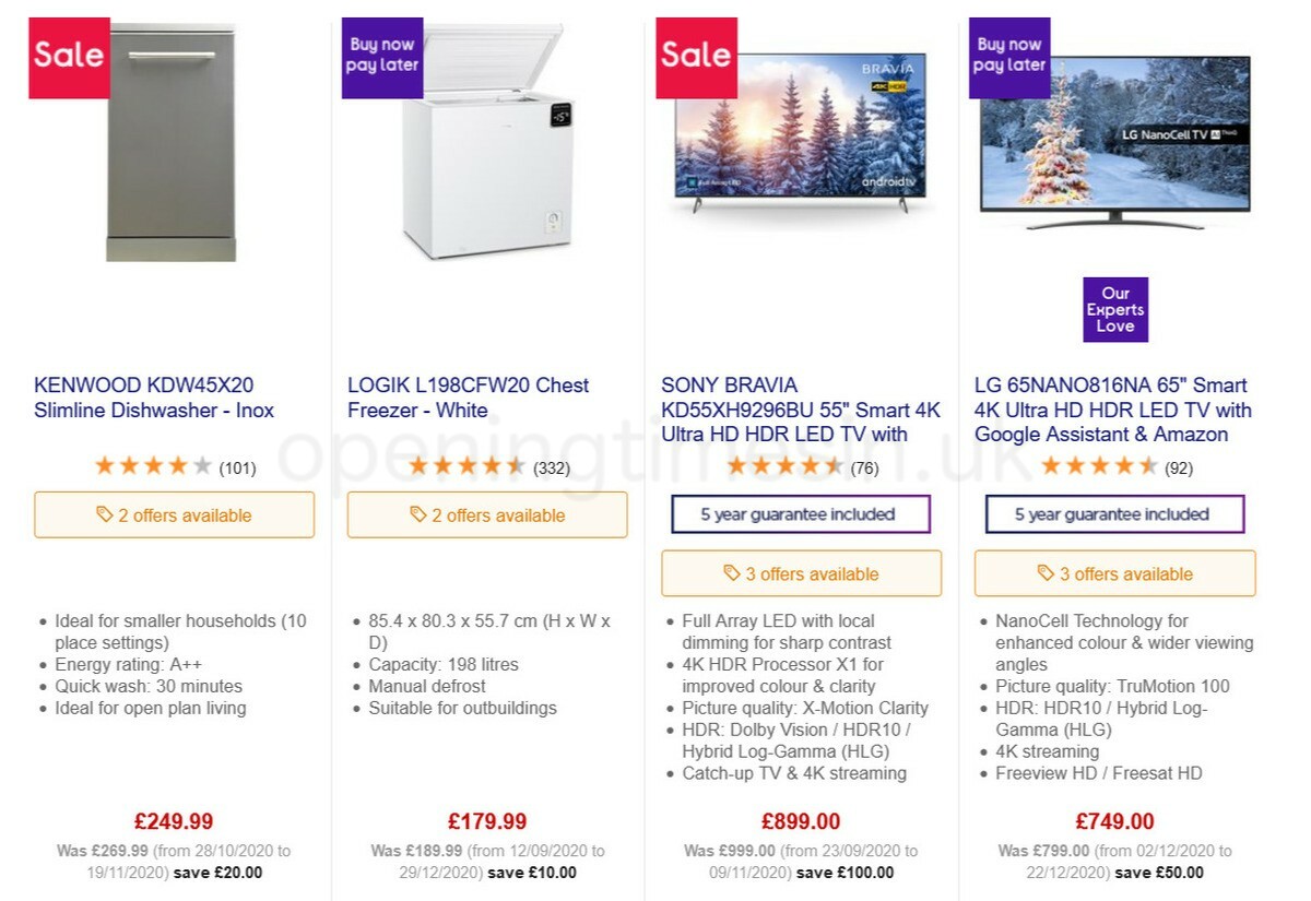 Currys Offers from 15 January