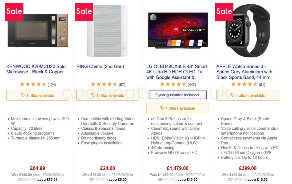 Currys Offers from 15 January