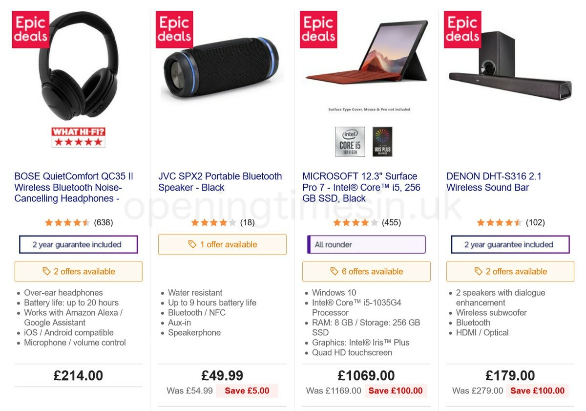 Currys Offers from 17 June