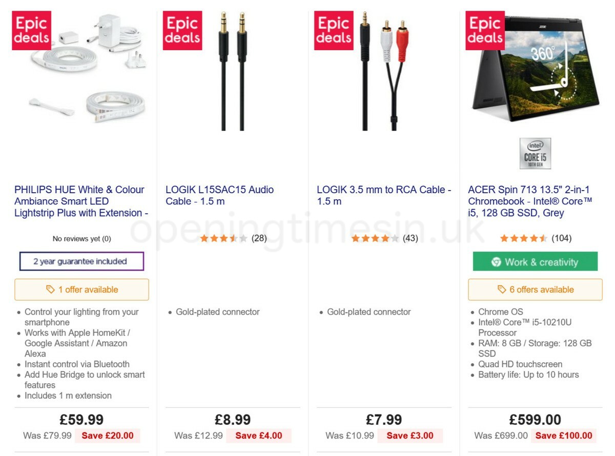 Currys Offers from 17 June