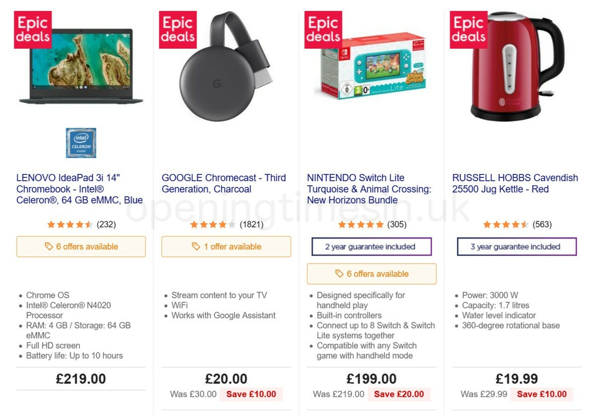 Currys Offers from 17 June