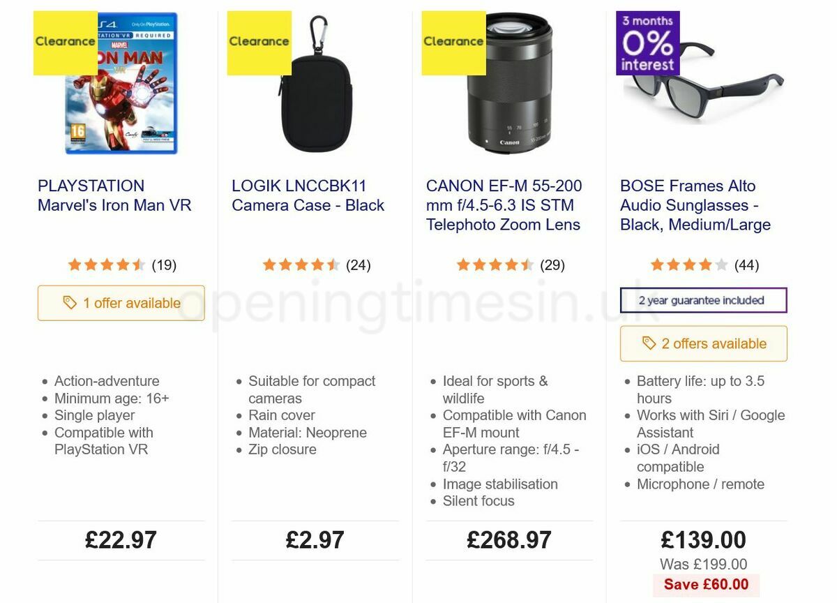 Currys Offers from 1 July