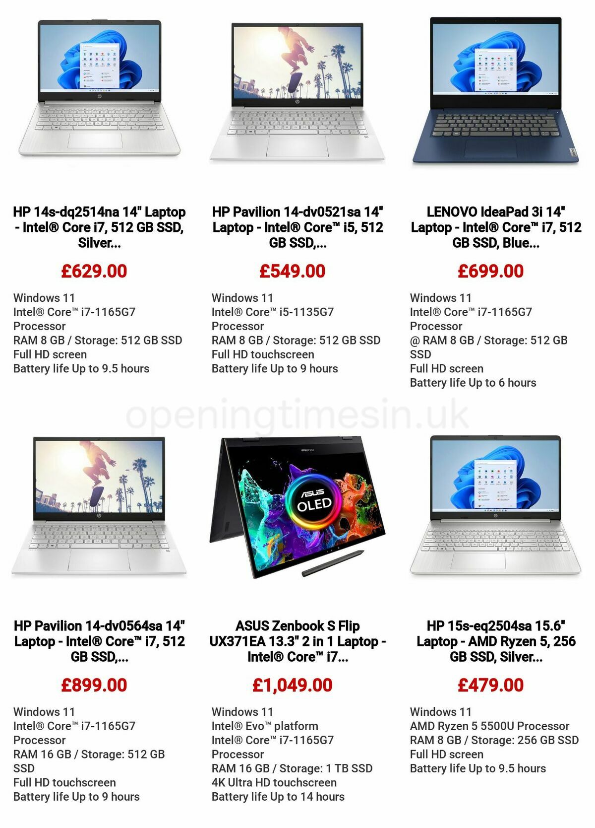 Currys Offers from 18 August