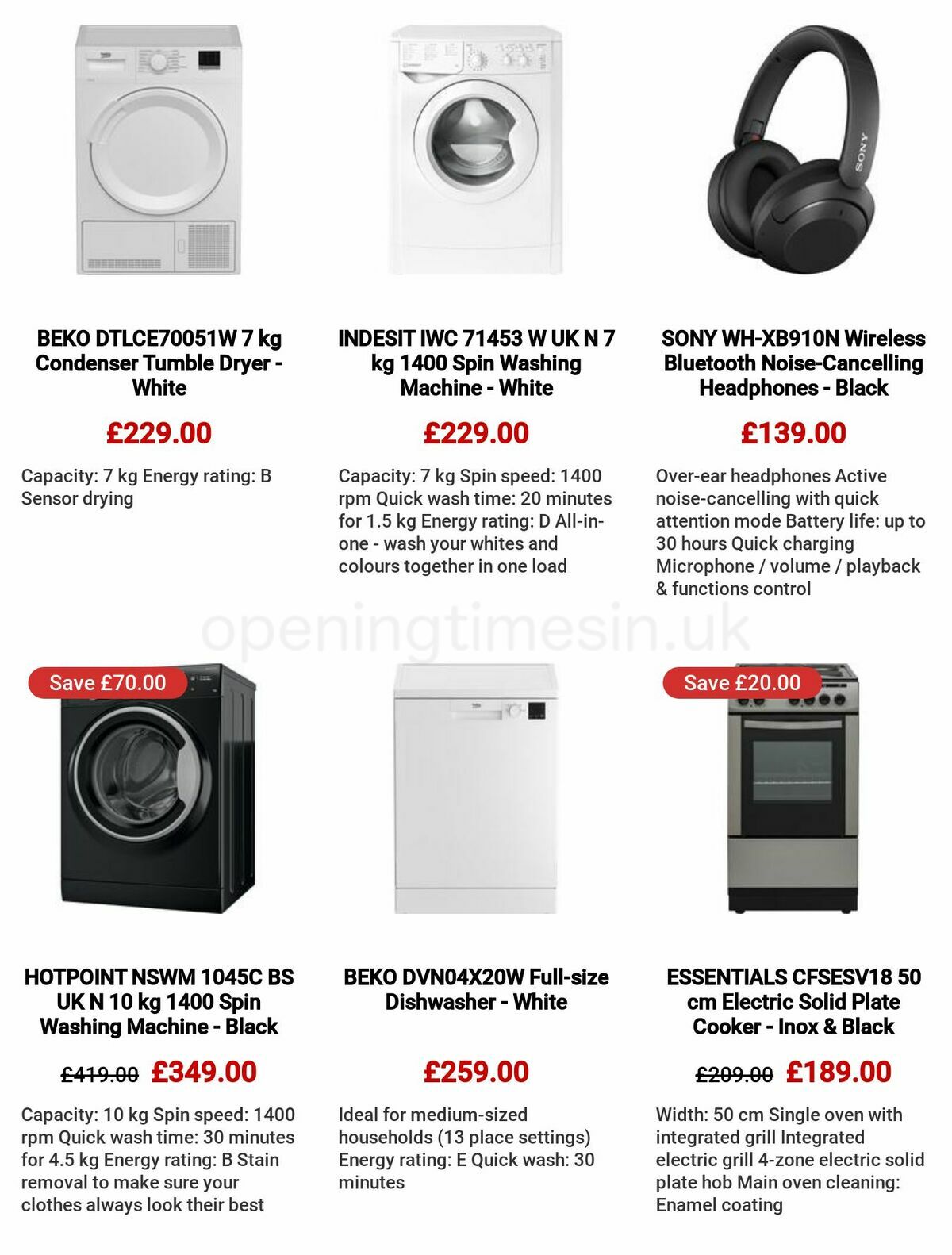 Currys Offers from 26 January