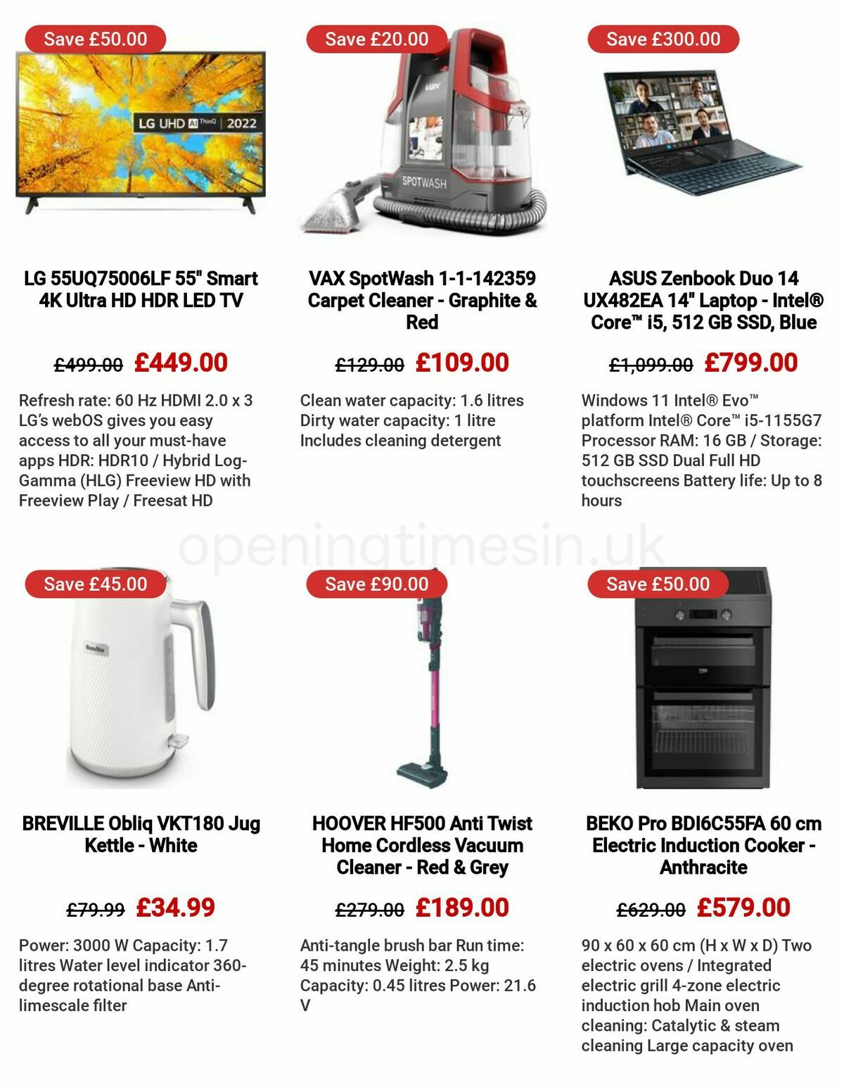 Currys Offers from 23 February