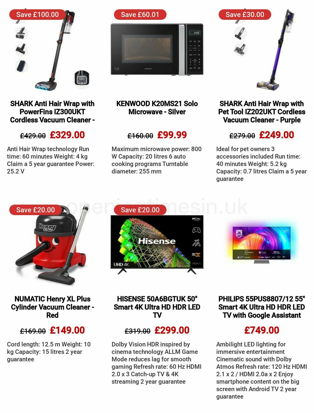 Currys Offers from 23 February