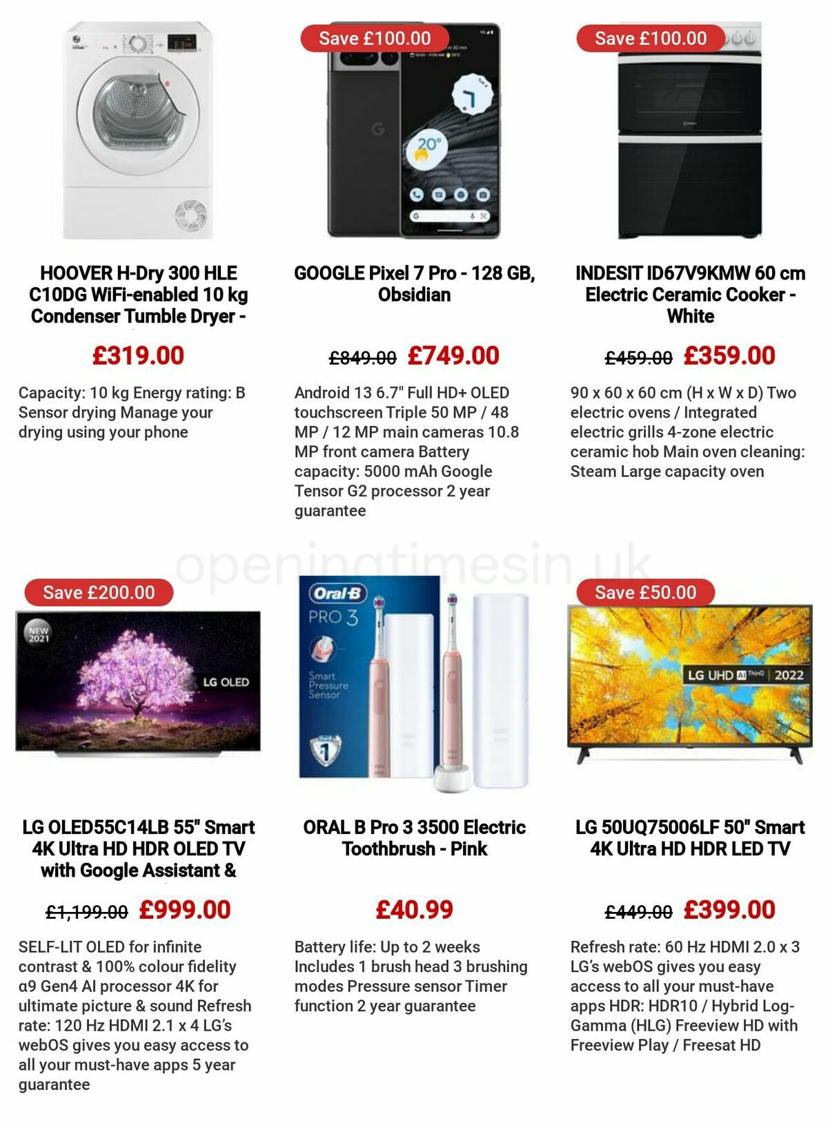 Currys Offers from 23 February