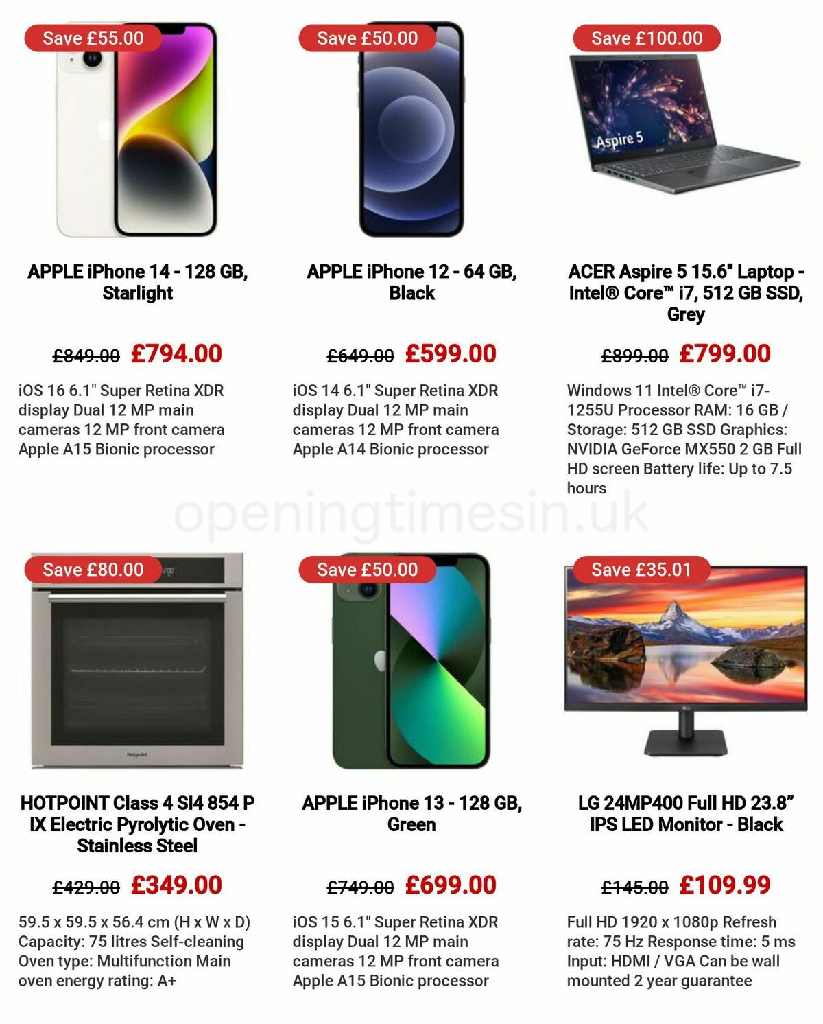 Currys Offers from 23 February