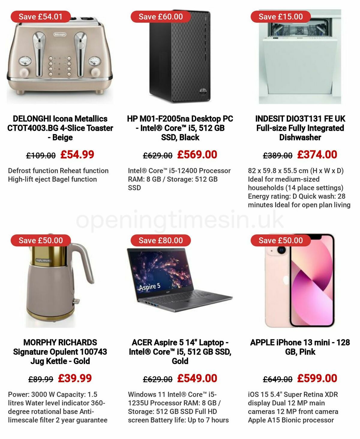 Currys Offers from 23 February