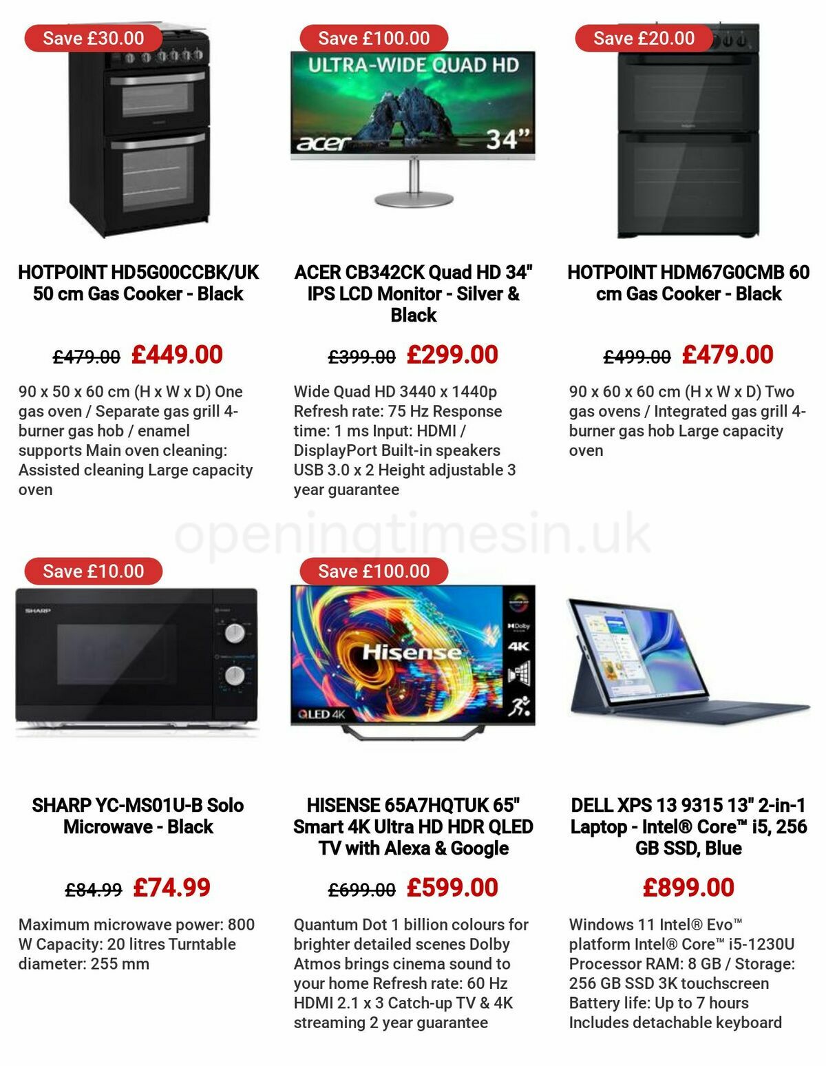 Currys Offers from 23 February