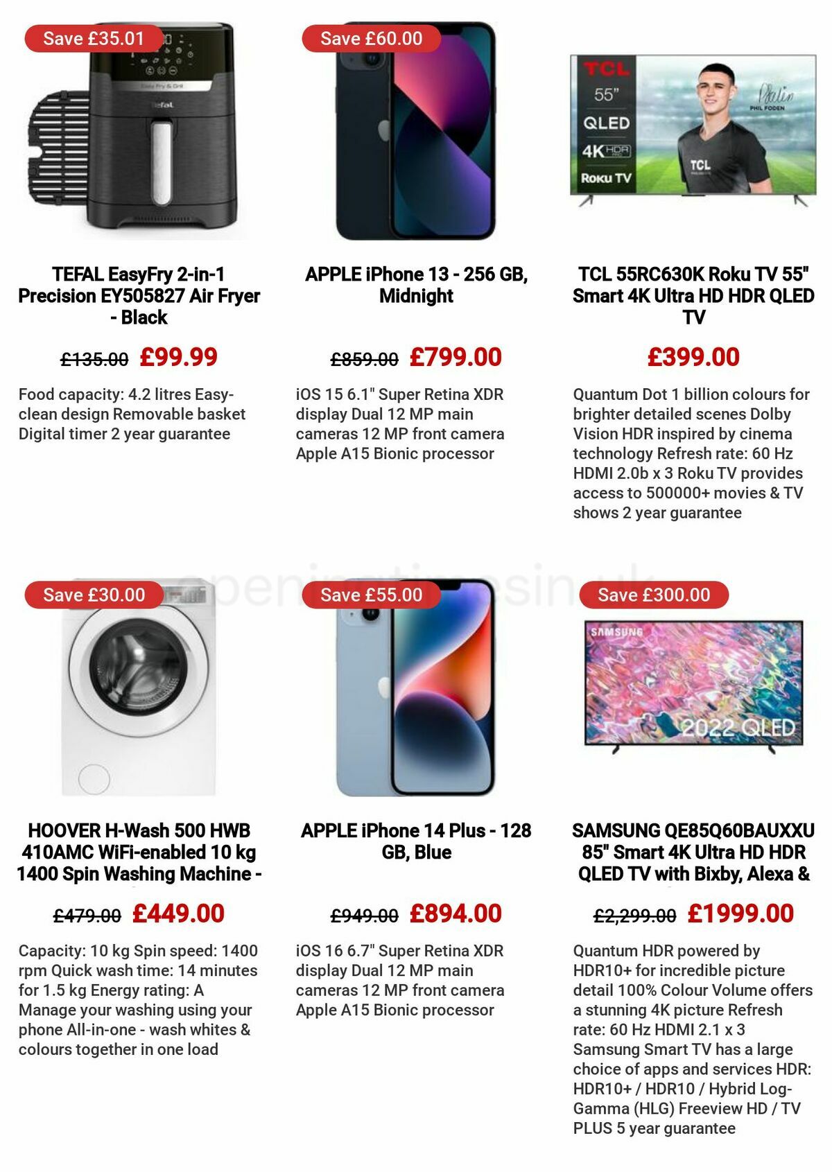 Currys Offers from 23 February