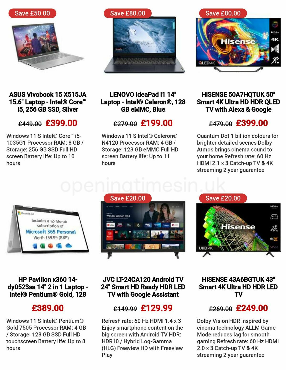 Currys Offers from 23 February