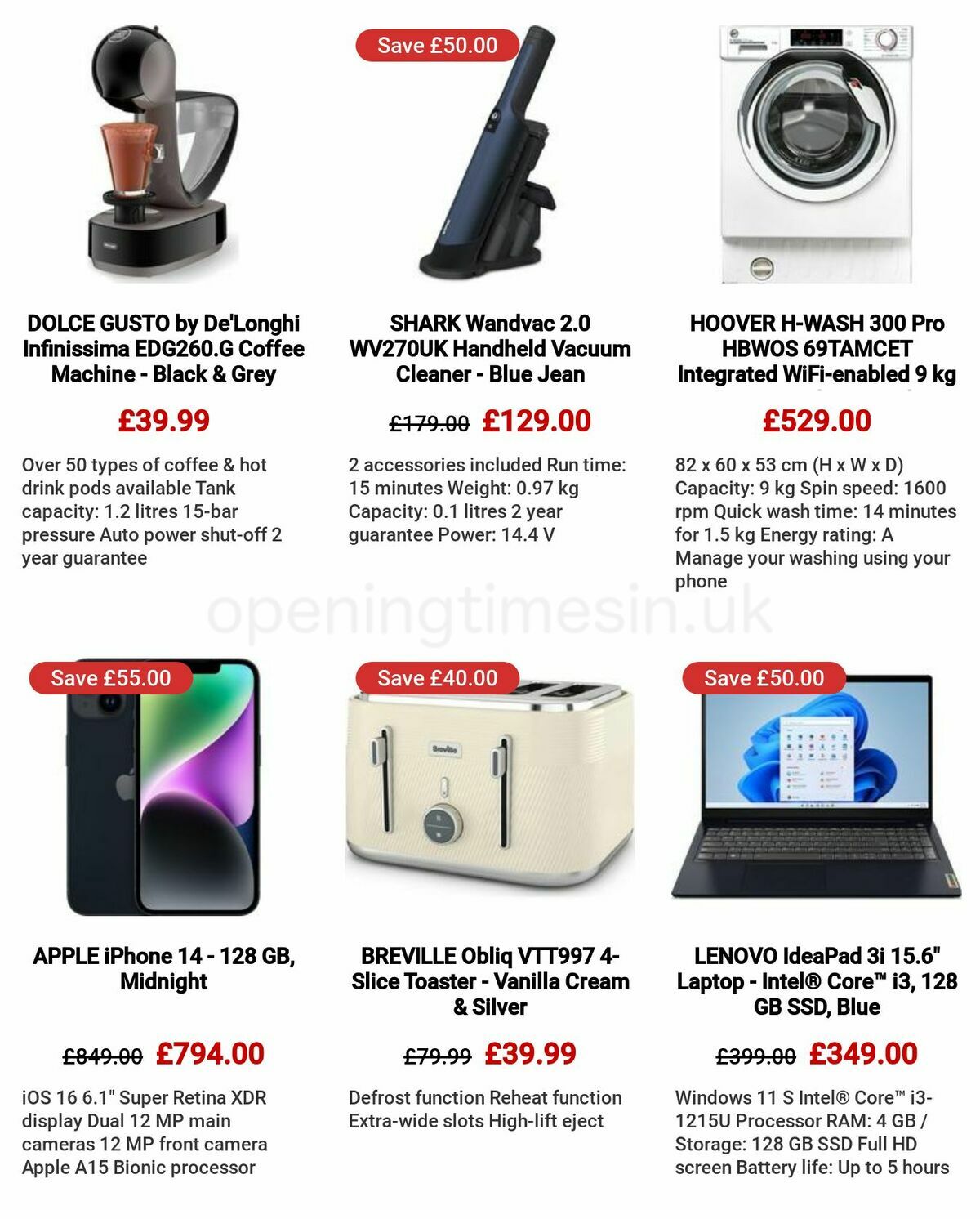 Currys Offers from 23 February