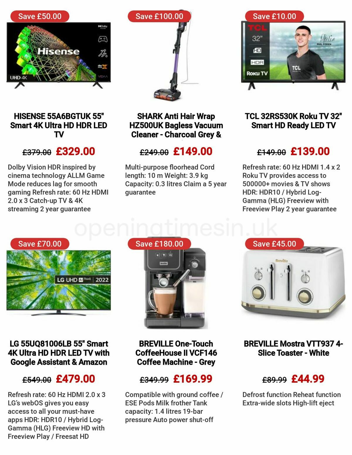 Currys Offers from 4 May