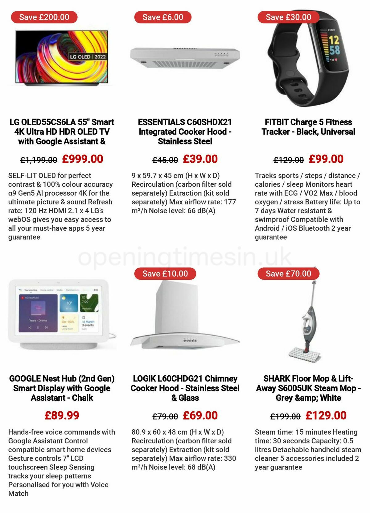 Currys Offers from 4 May