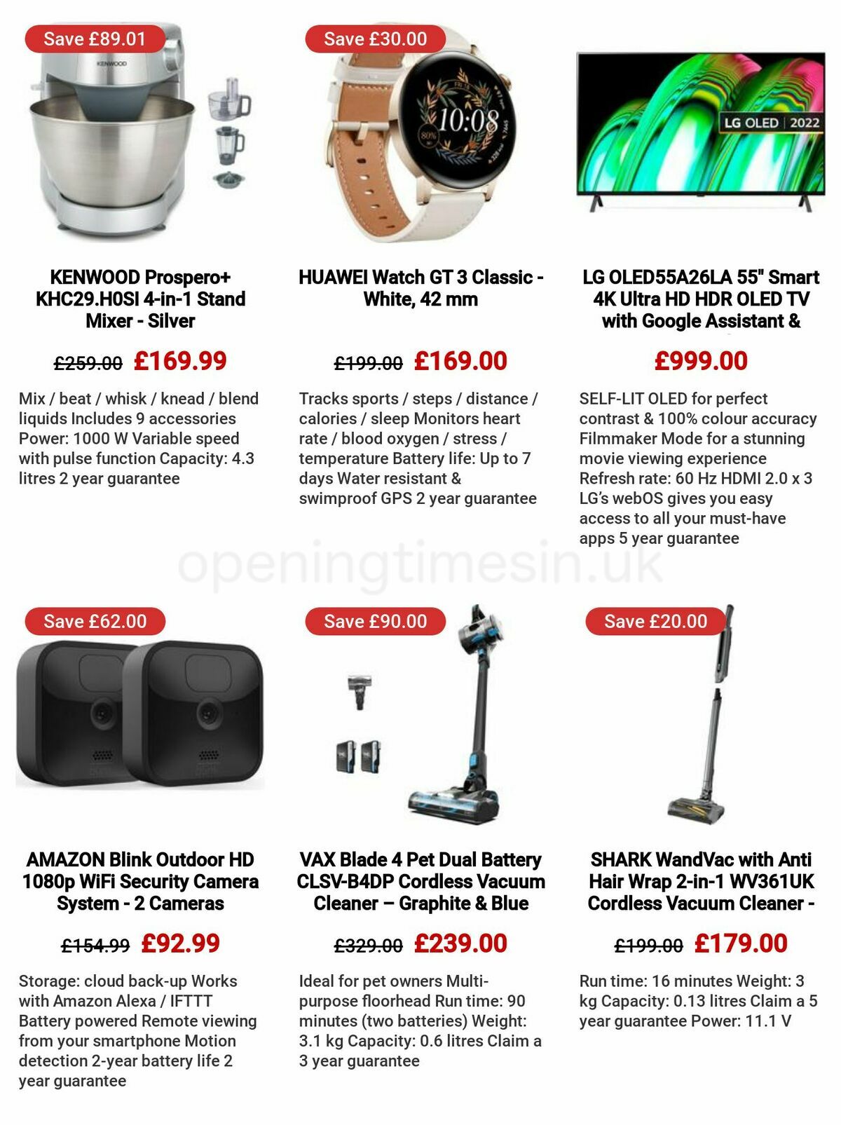 Currys Offers from 4 May