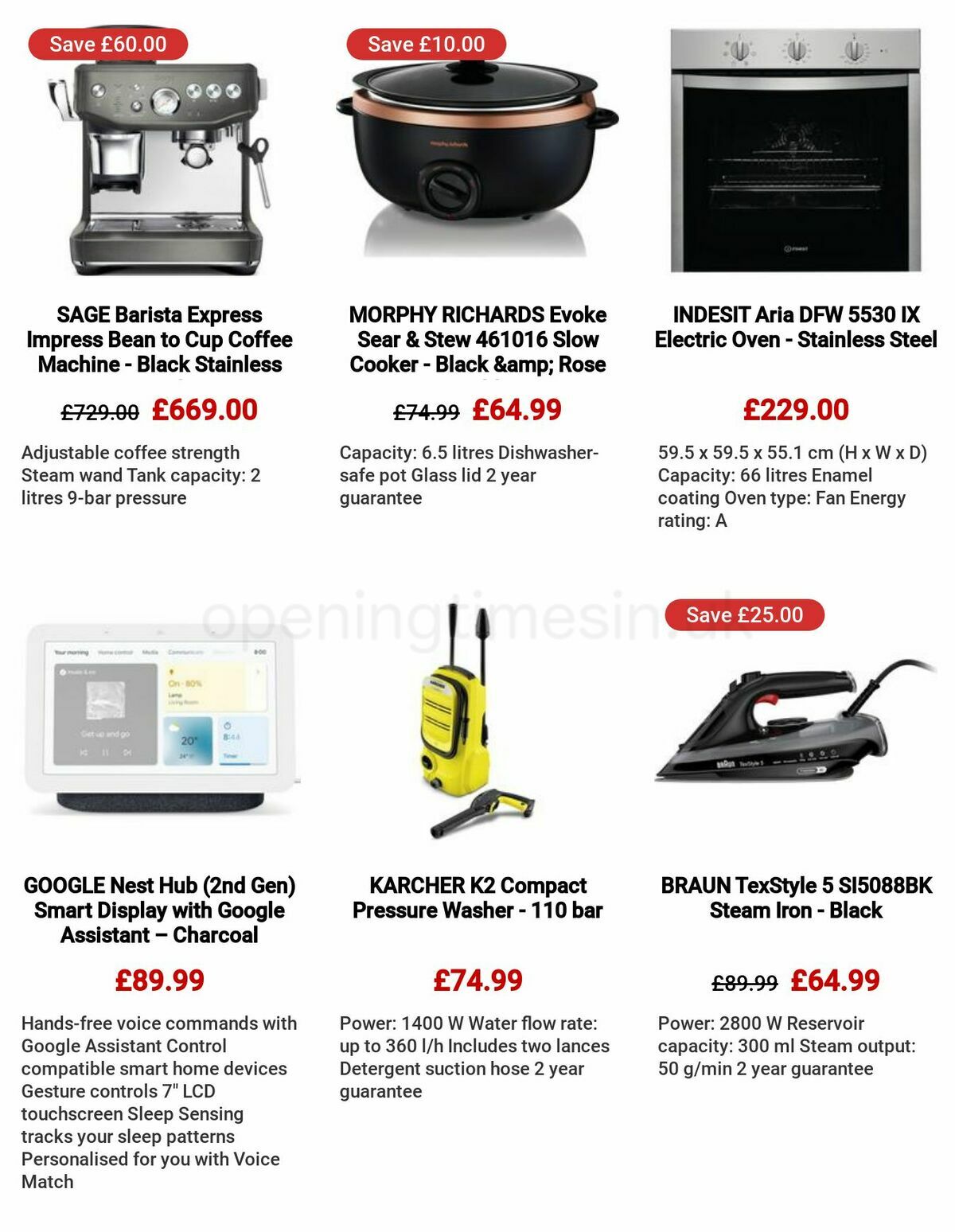 Currys Offers from 4 May