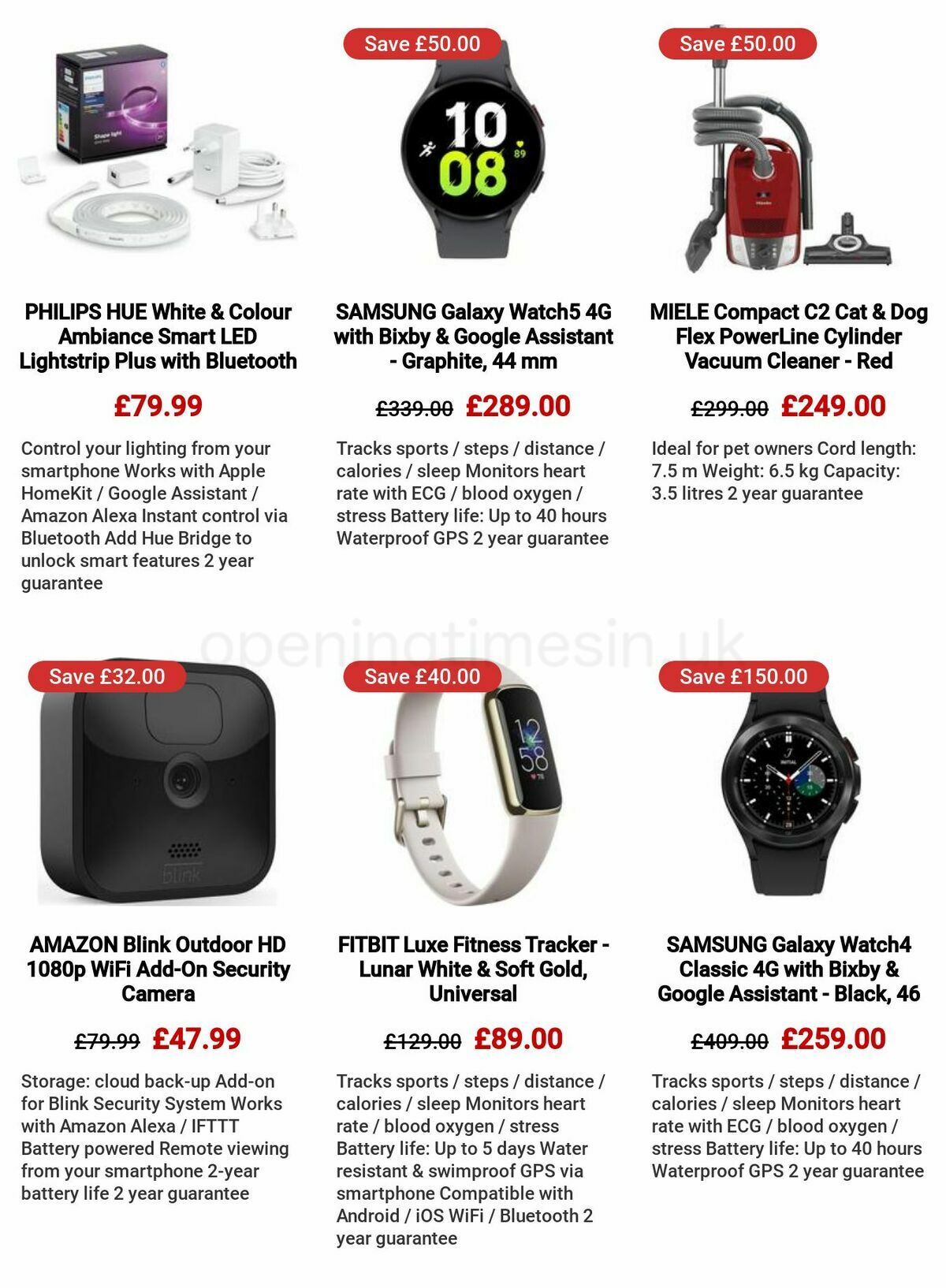 Currys Offers from 4 May