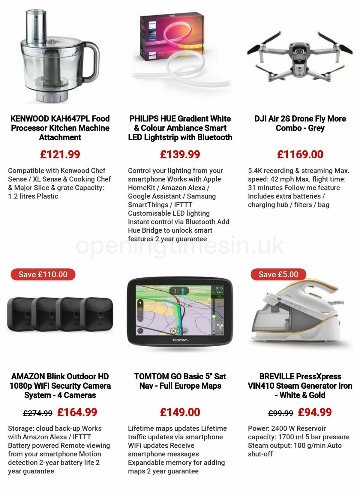 Currys Offers from 4 May