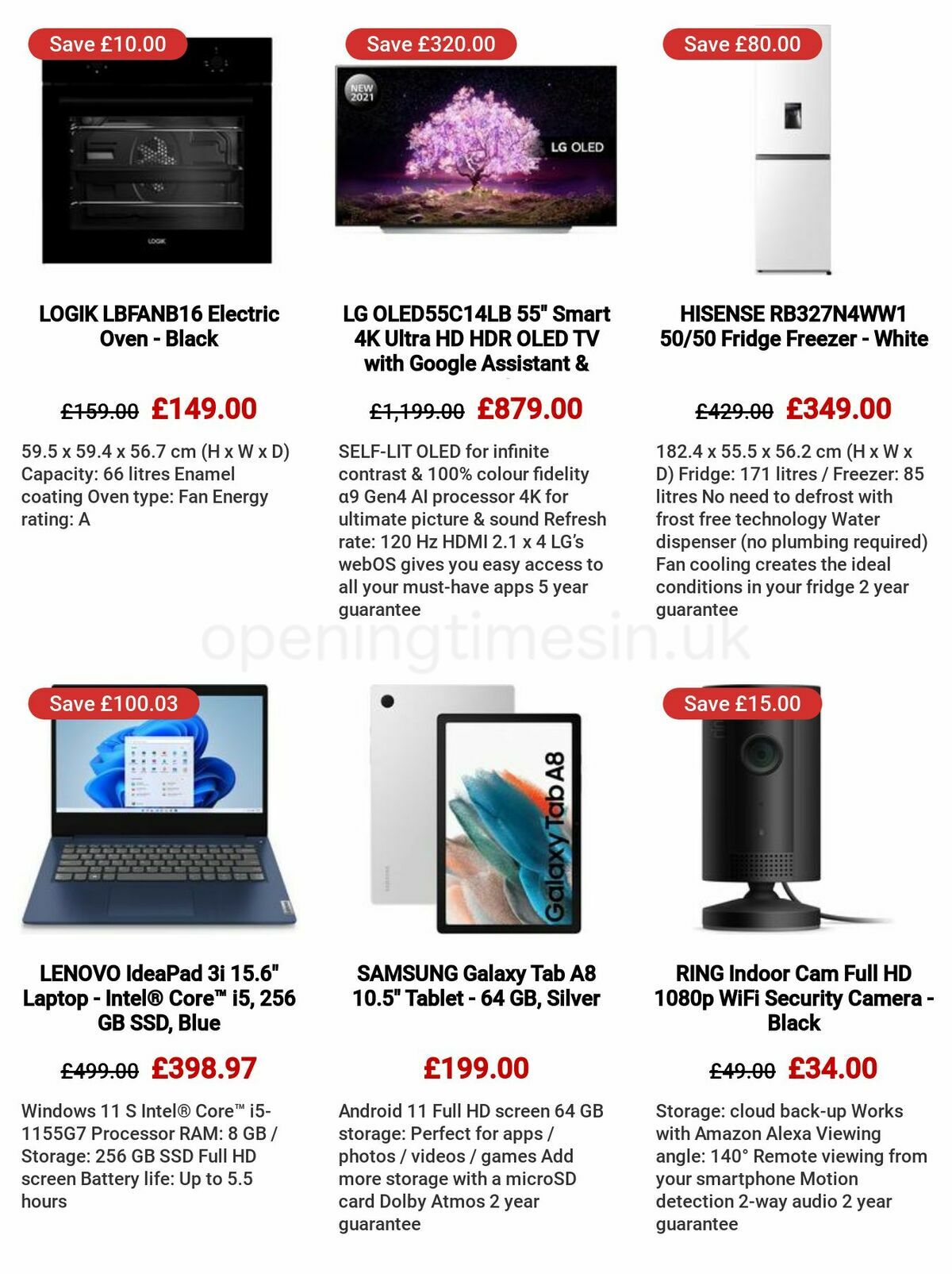 Currys Offers from 4 May