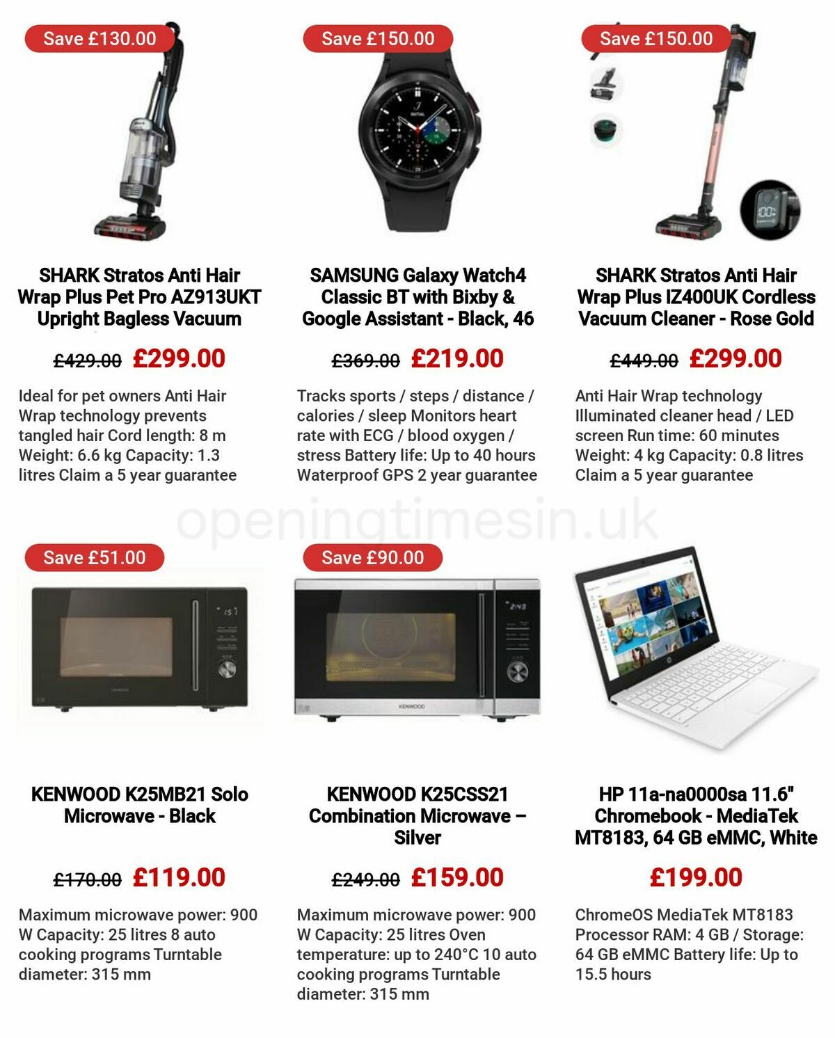 Currys Offers from 4 May