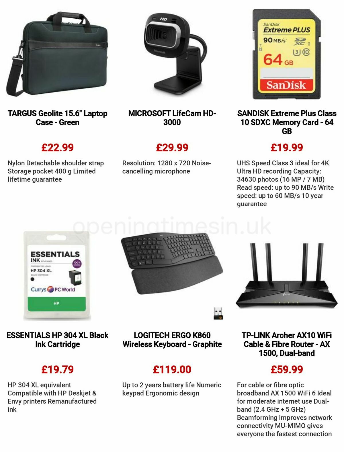 Currys Offers from 18 May