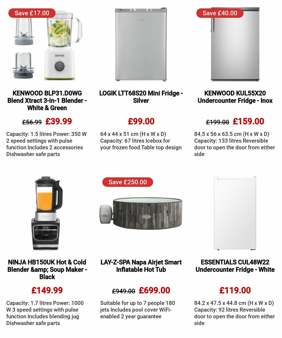 Currys Offers from 23 June