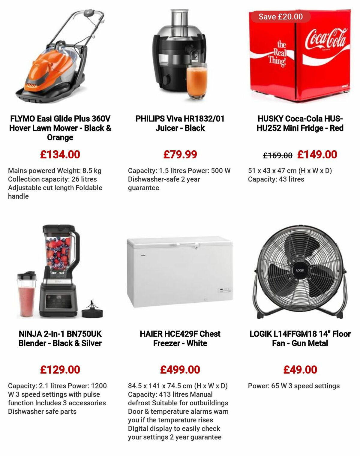 Currys Offers from 23 June