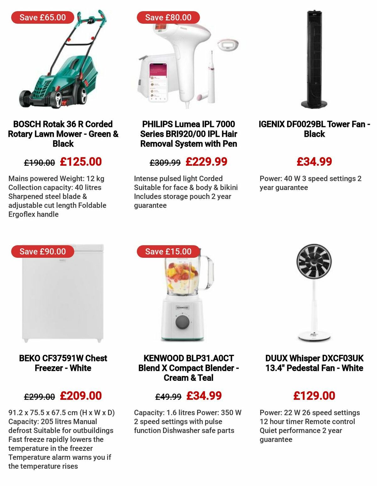 Currys Offers from 23 June