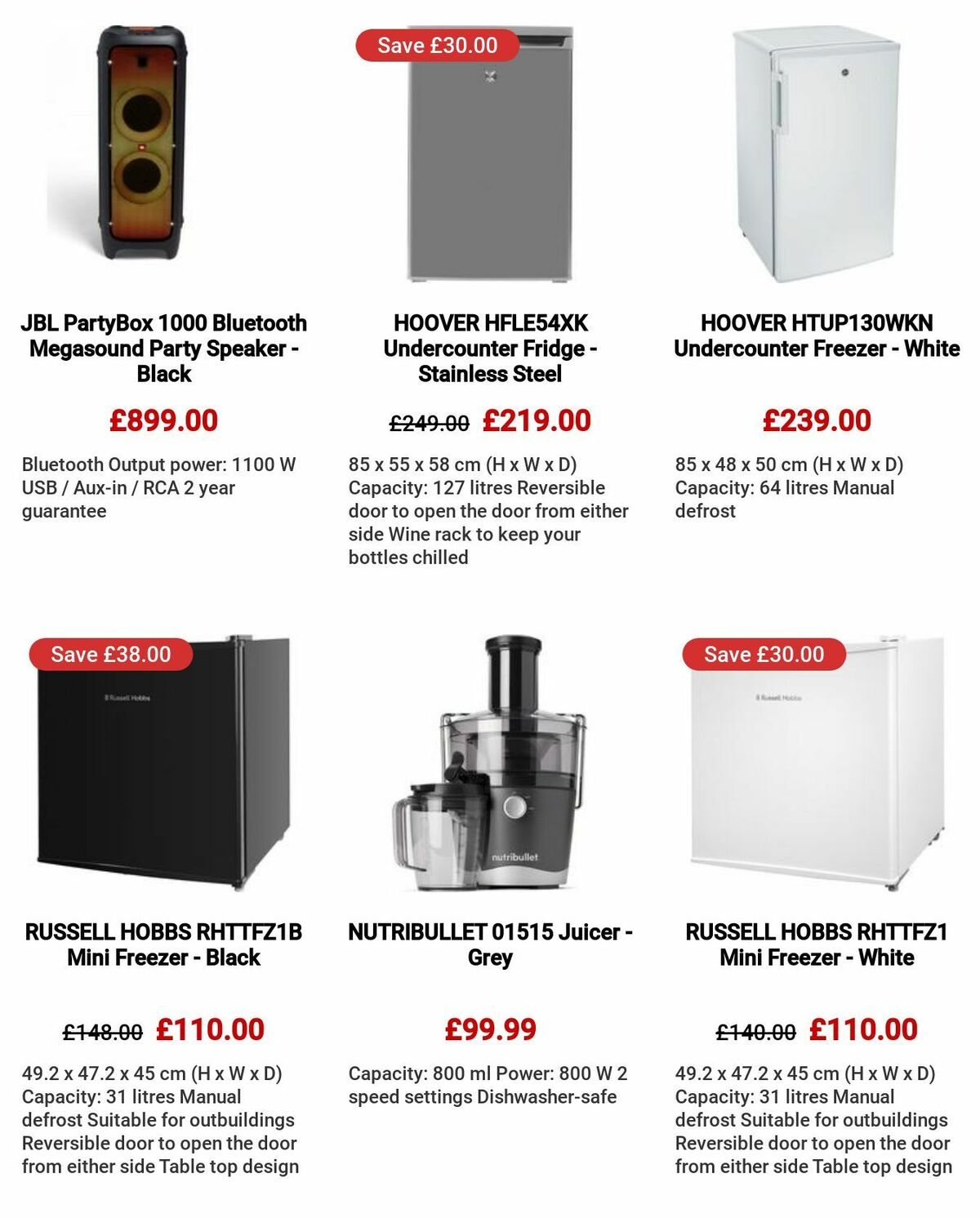 Currys Offers from 23 June