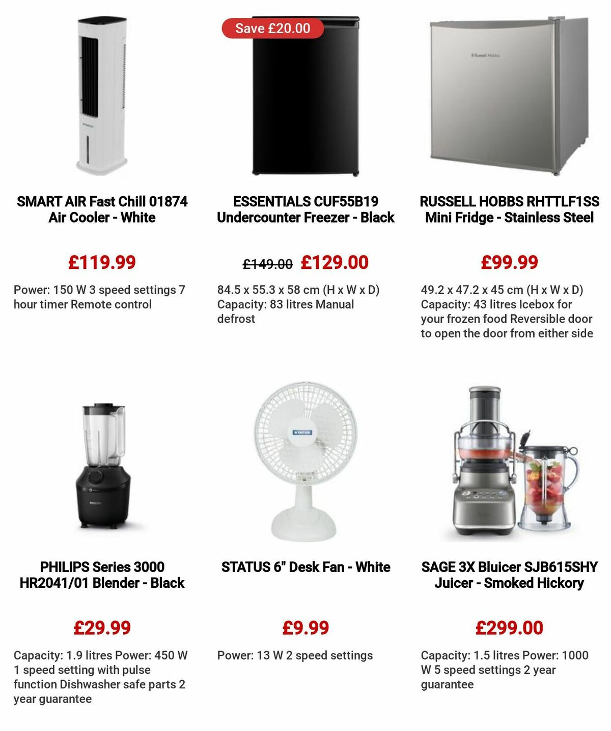 Currys Offers from 23 June