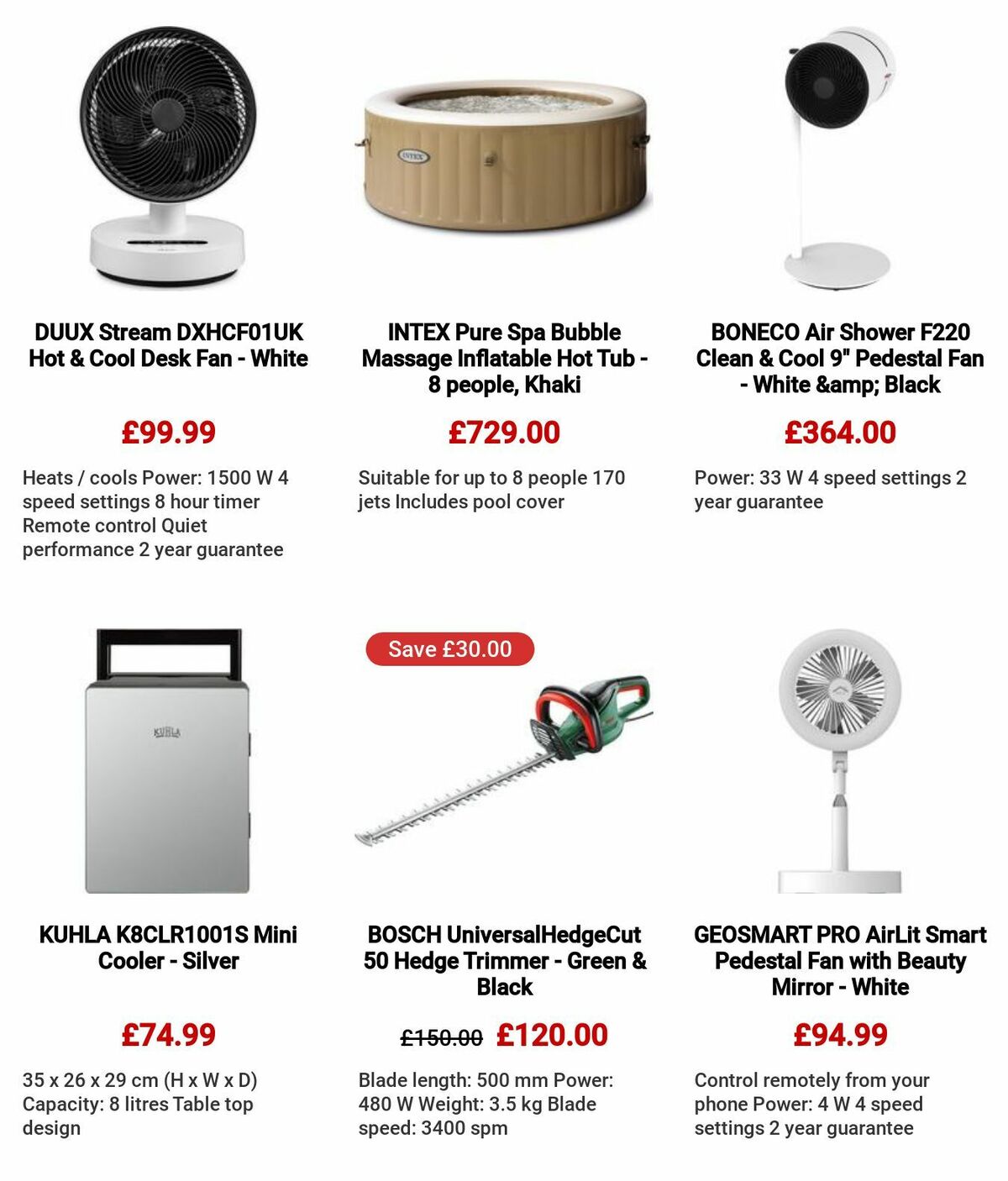 Currys Offers from 23 June