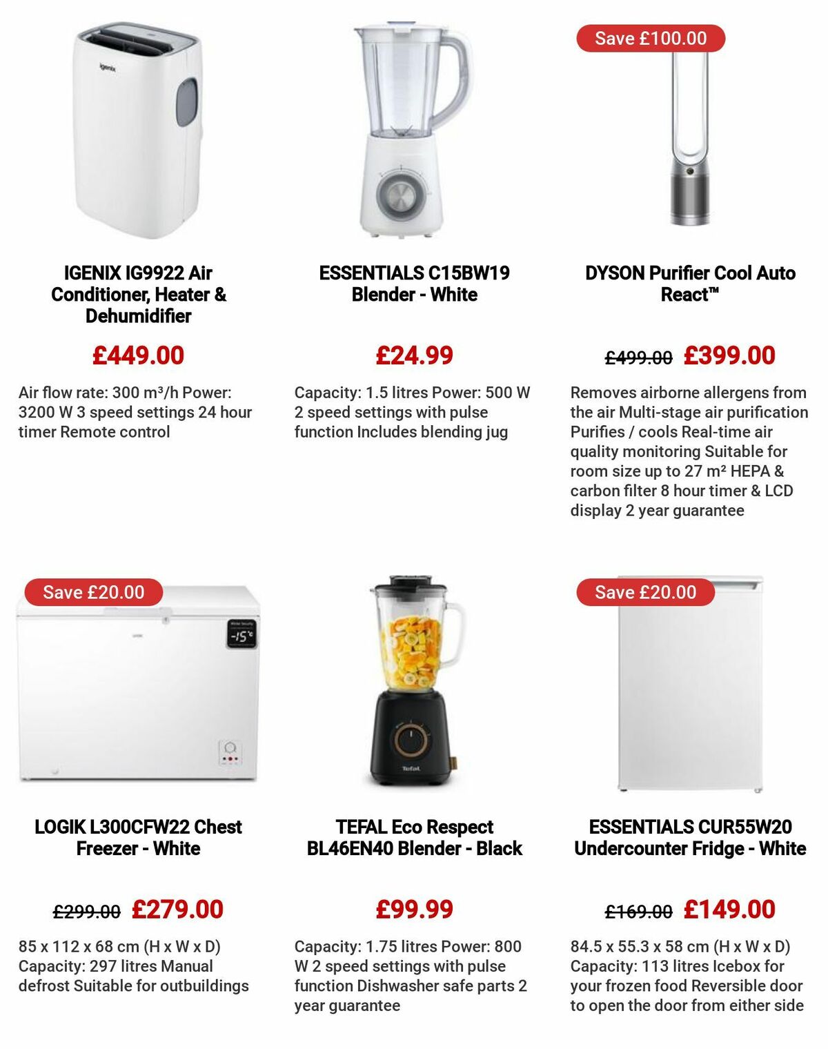 Currys Offers from 23 June