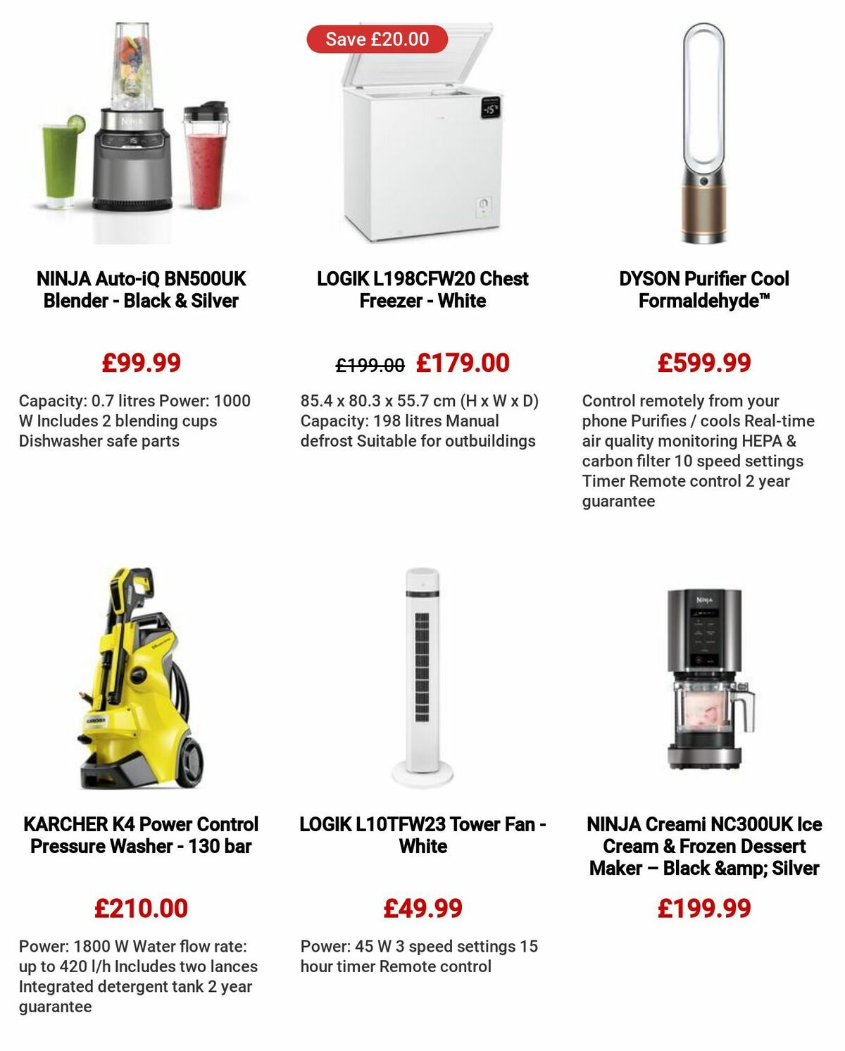 Currys Offers from 23 June