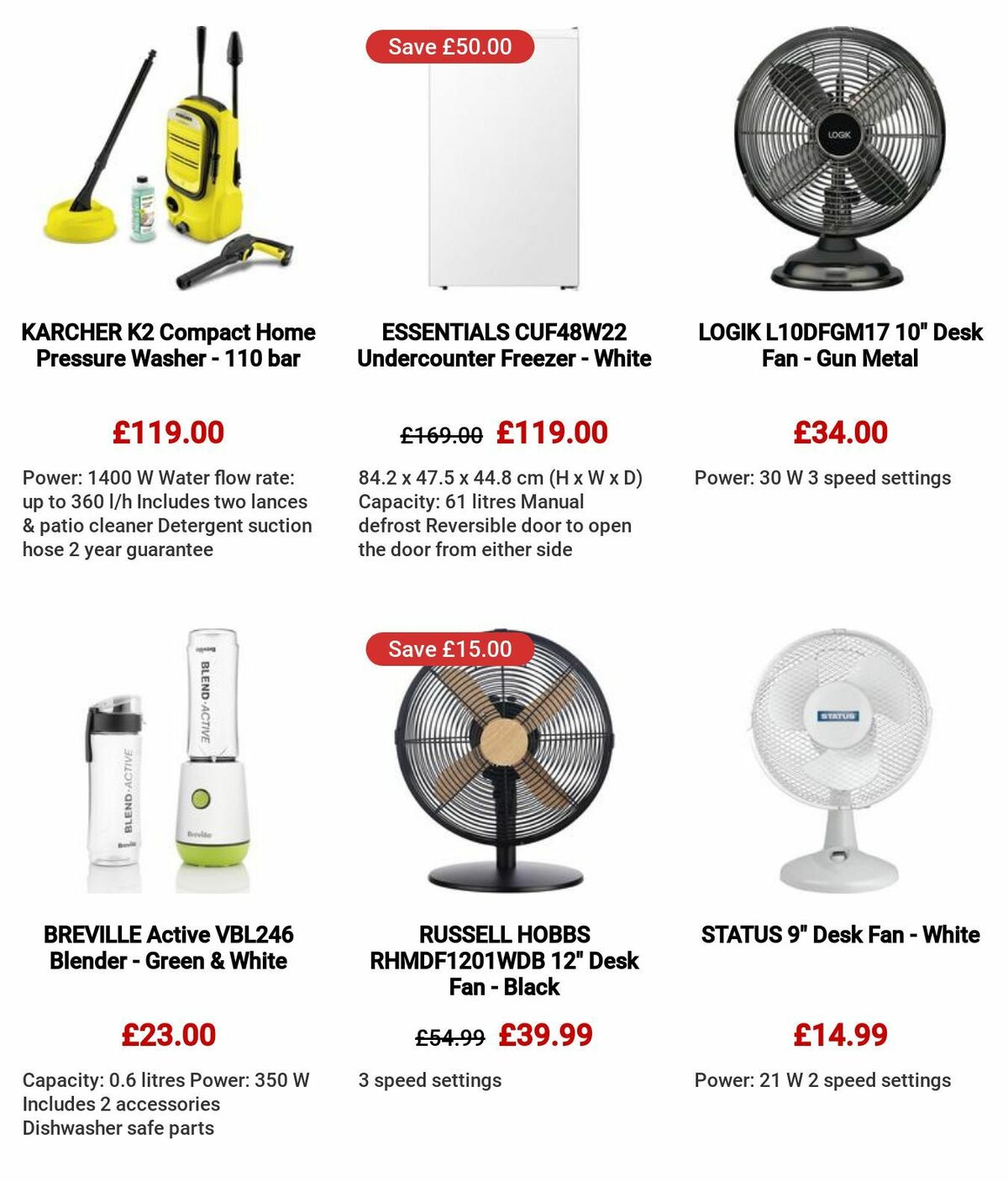 Currys Offers from 23 June