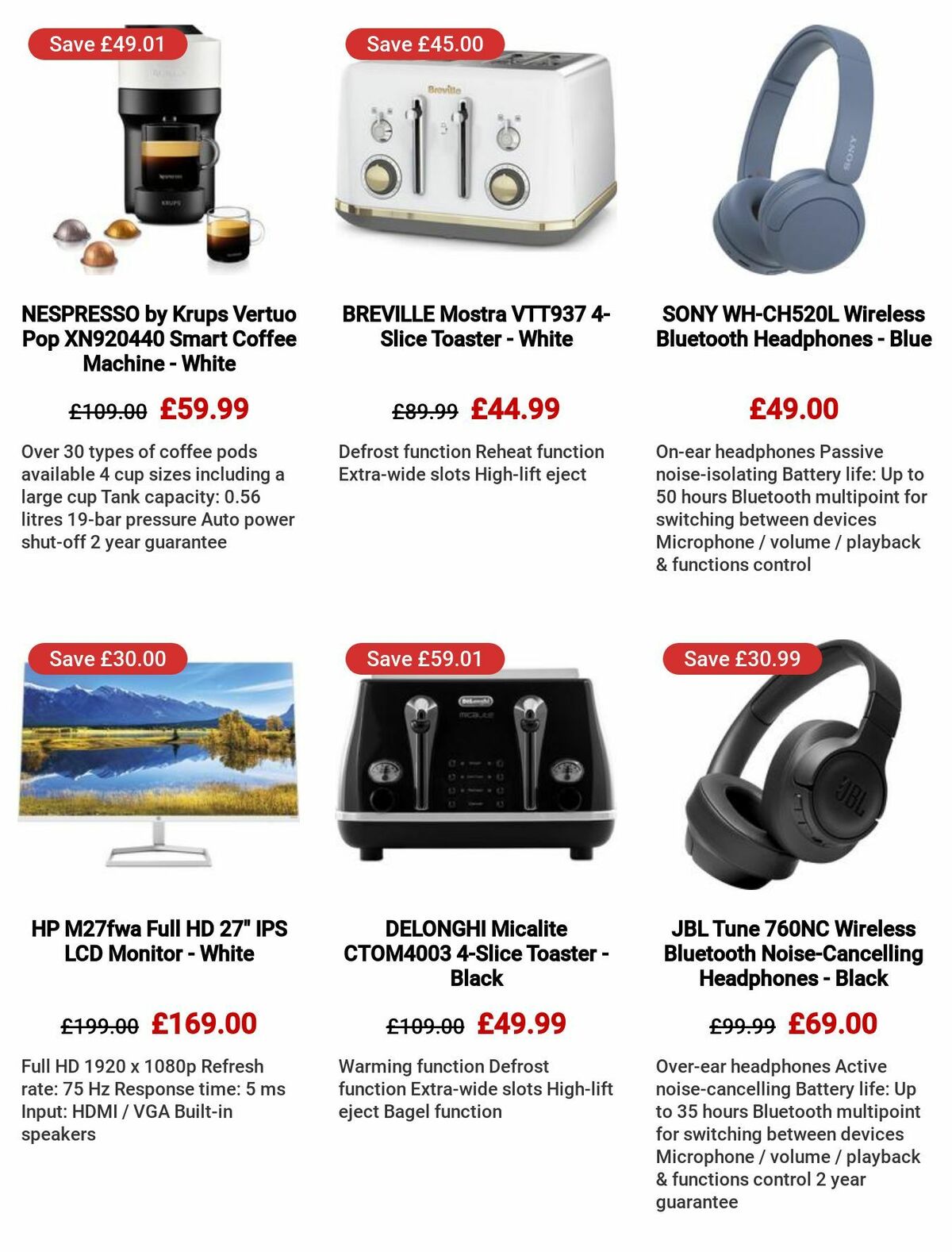 Currys Offers from 6 July