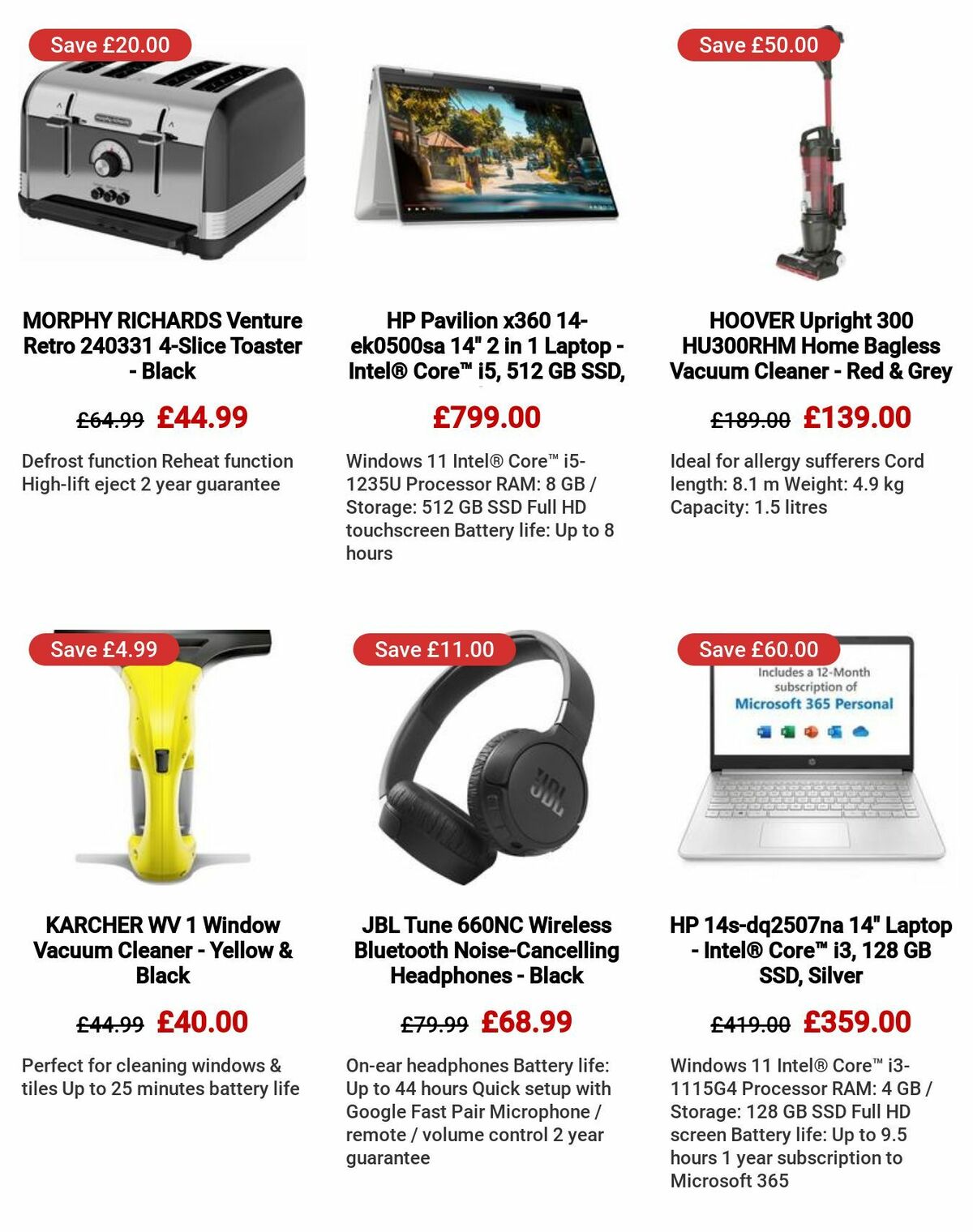 Currys Offers from 6 July