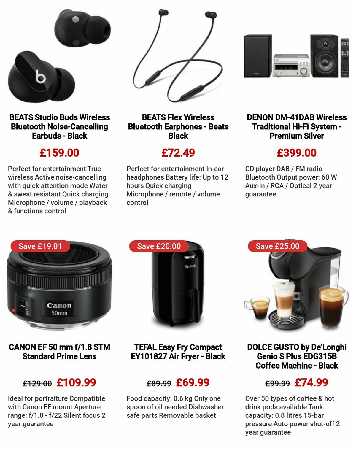 Currys Offers from 6 July