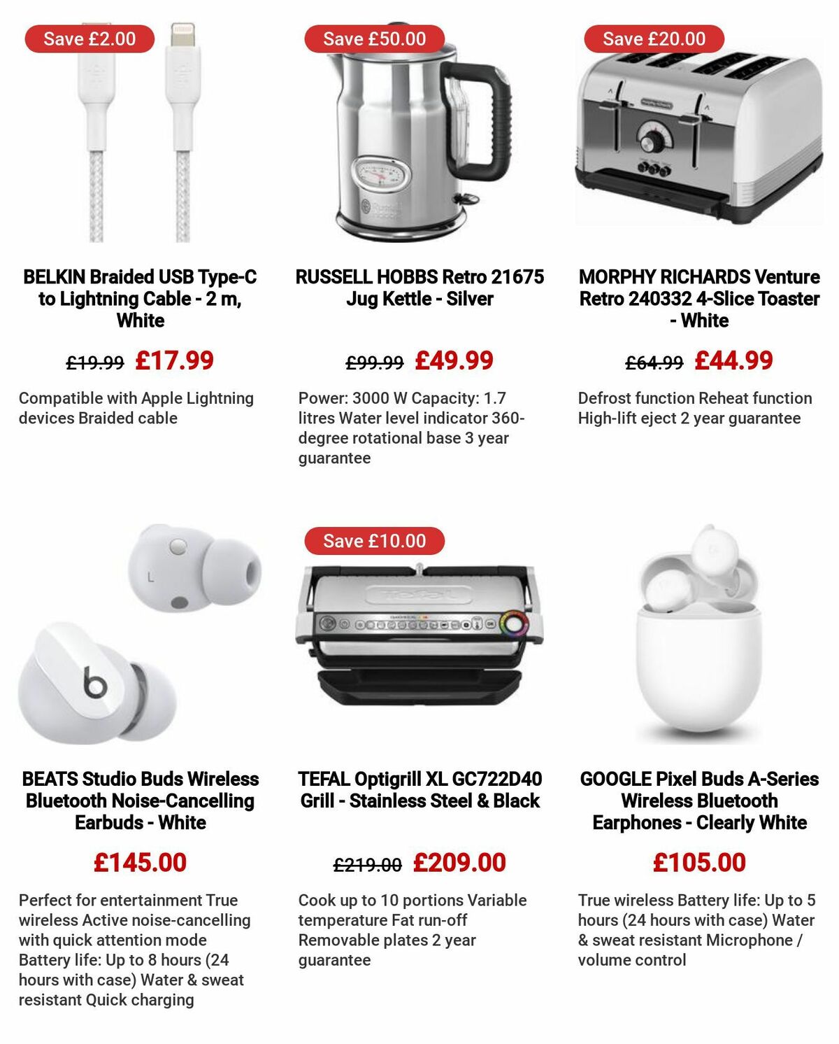 Currys Offers from 6 July