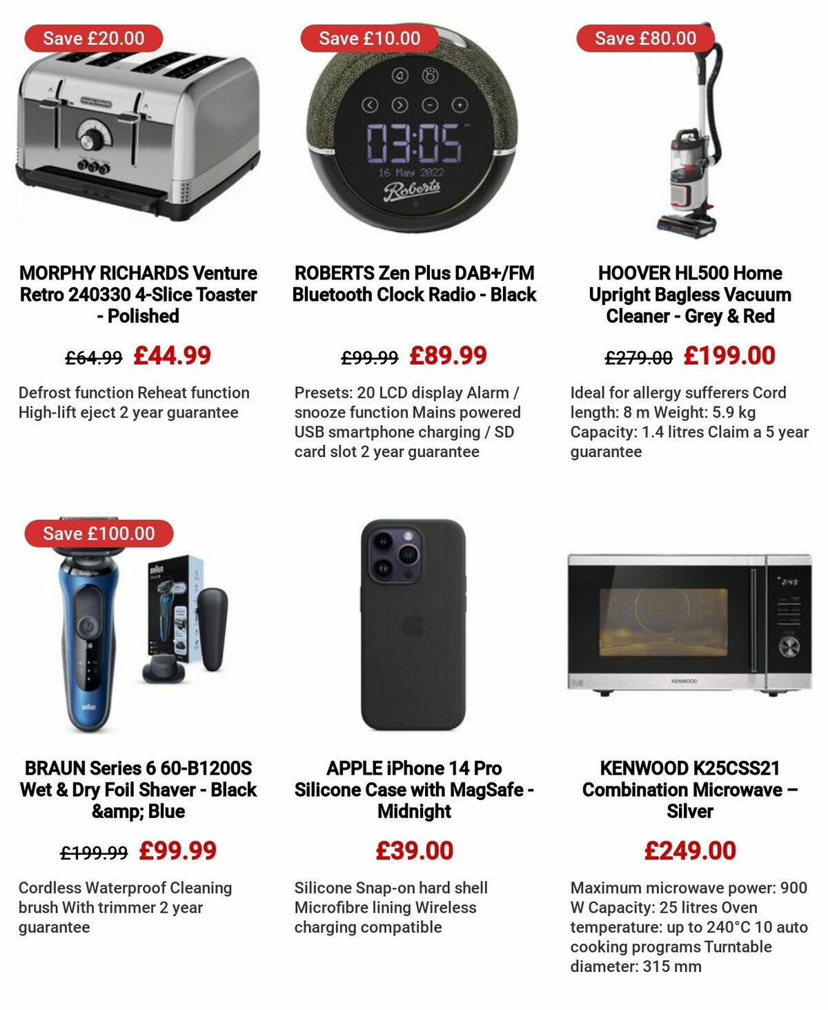 Currys Offers from 6 July