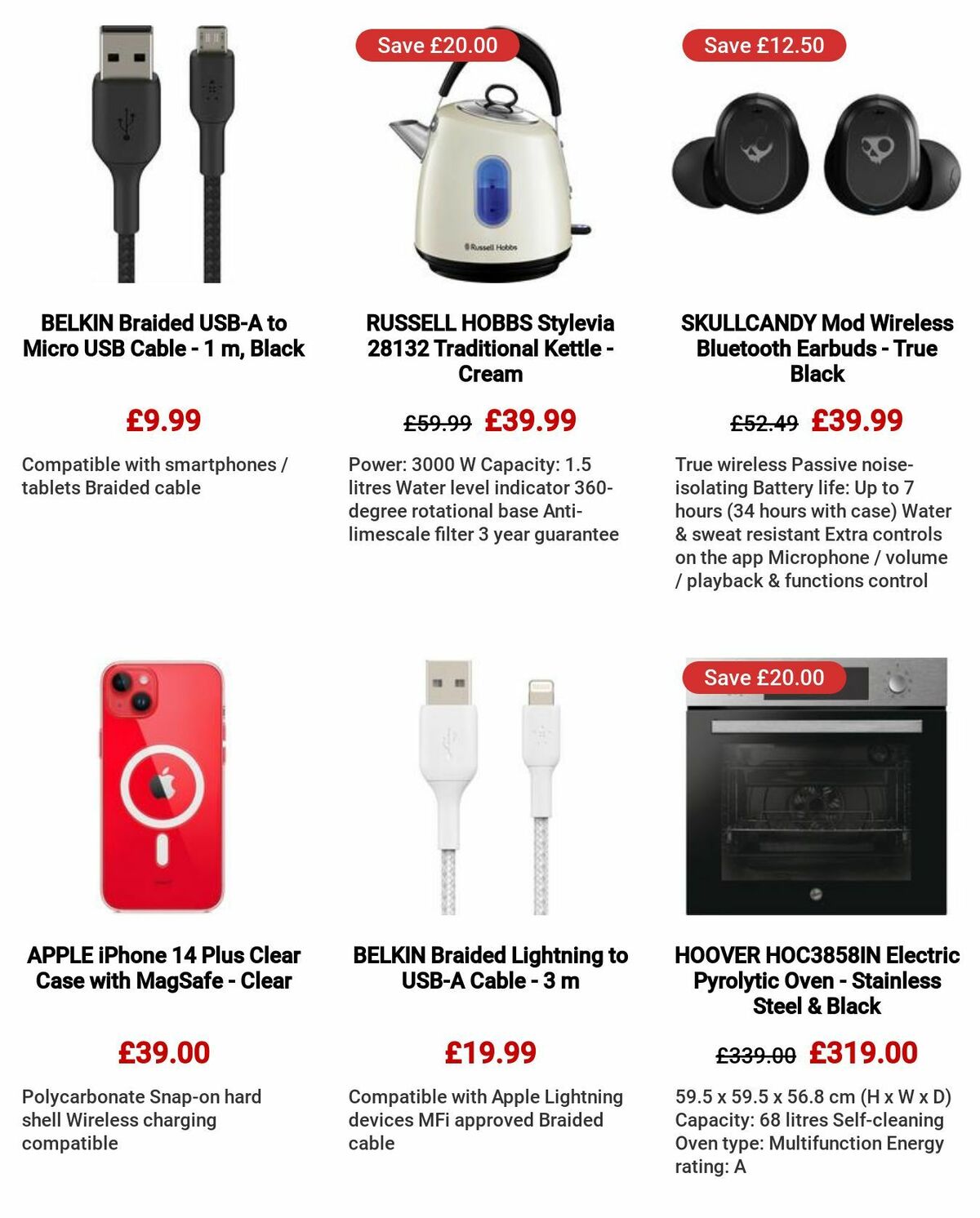 Currys Offers from 6 July