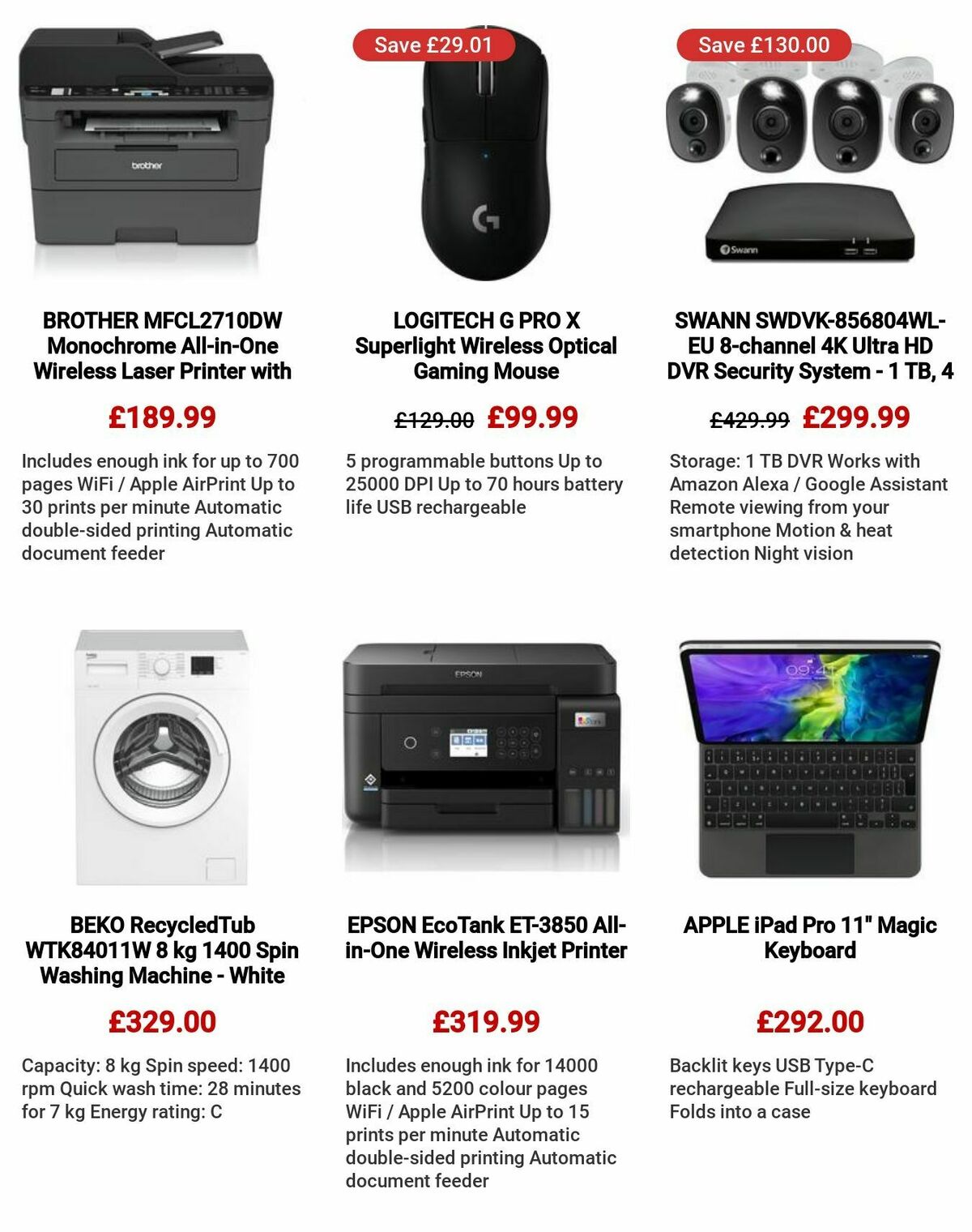 Currys Offers from 27 July