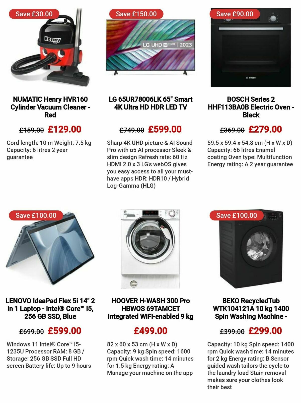 Currys Offers from 24 August