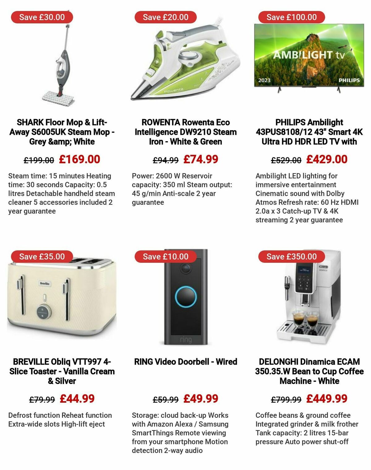 Currys Offers from 24 August