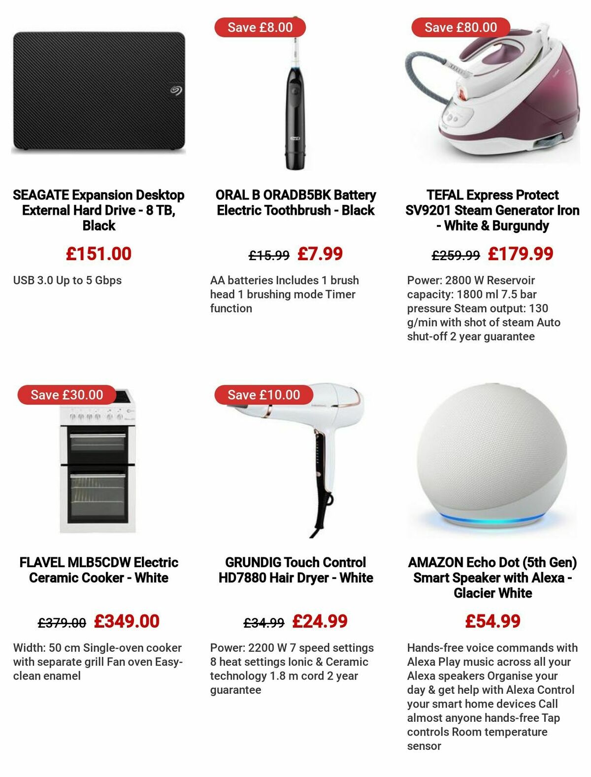 Currys Offers from 24 August