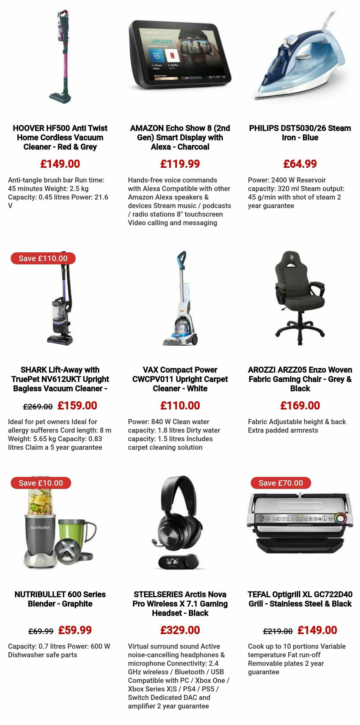 Currys Offers from 7 September