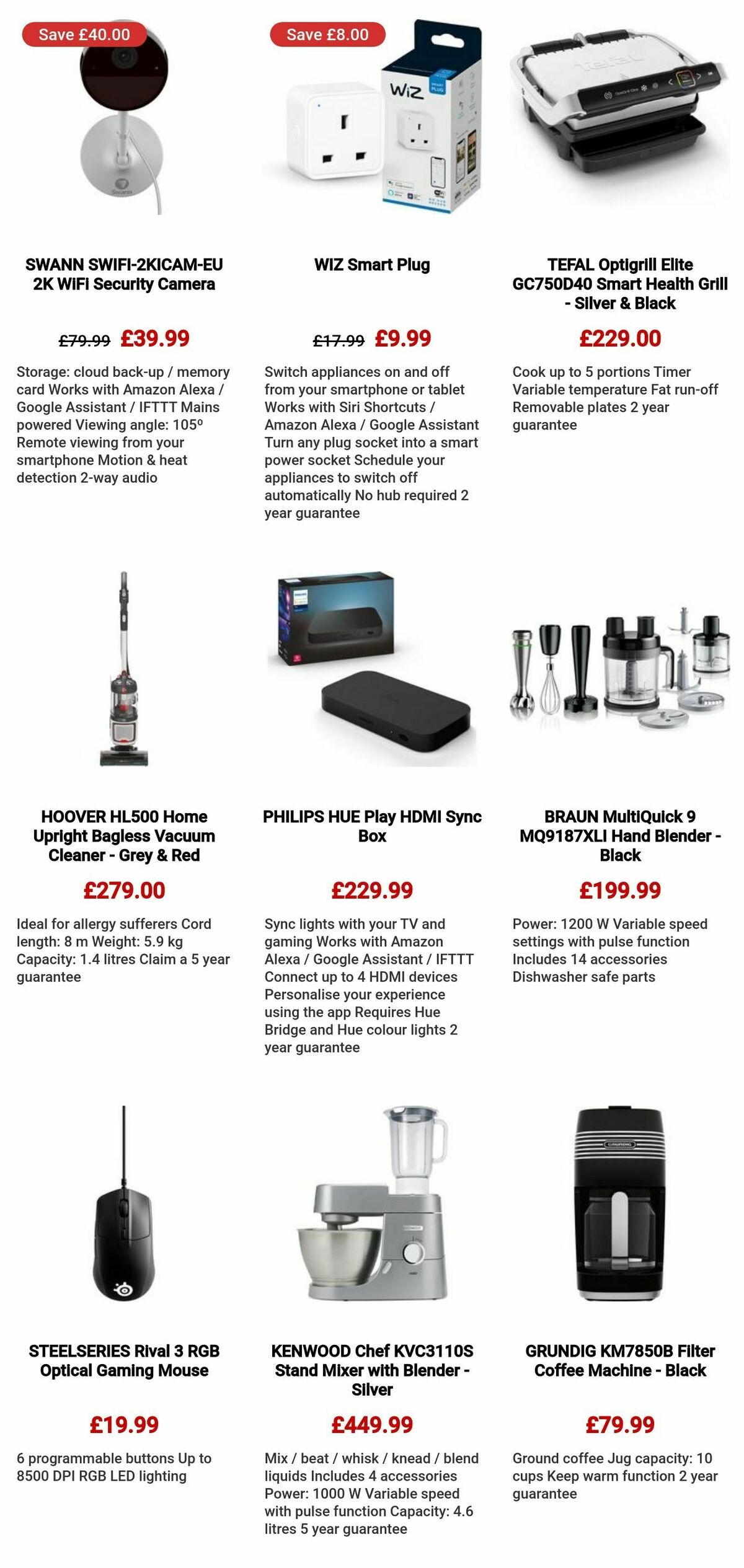 Currys Offers from 7 September