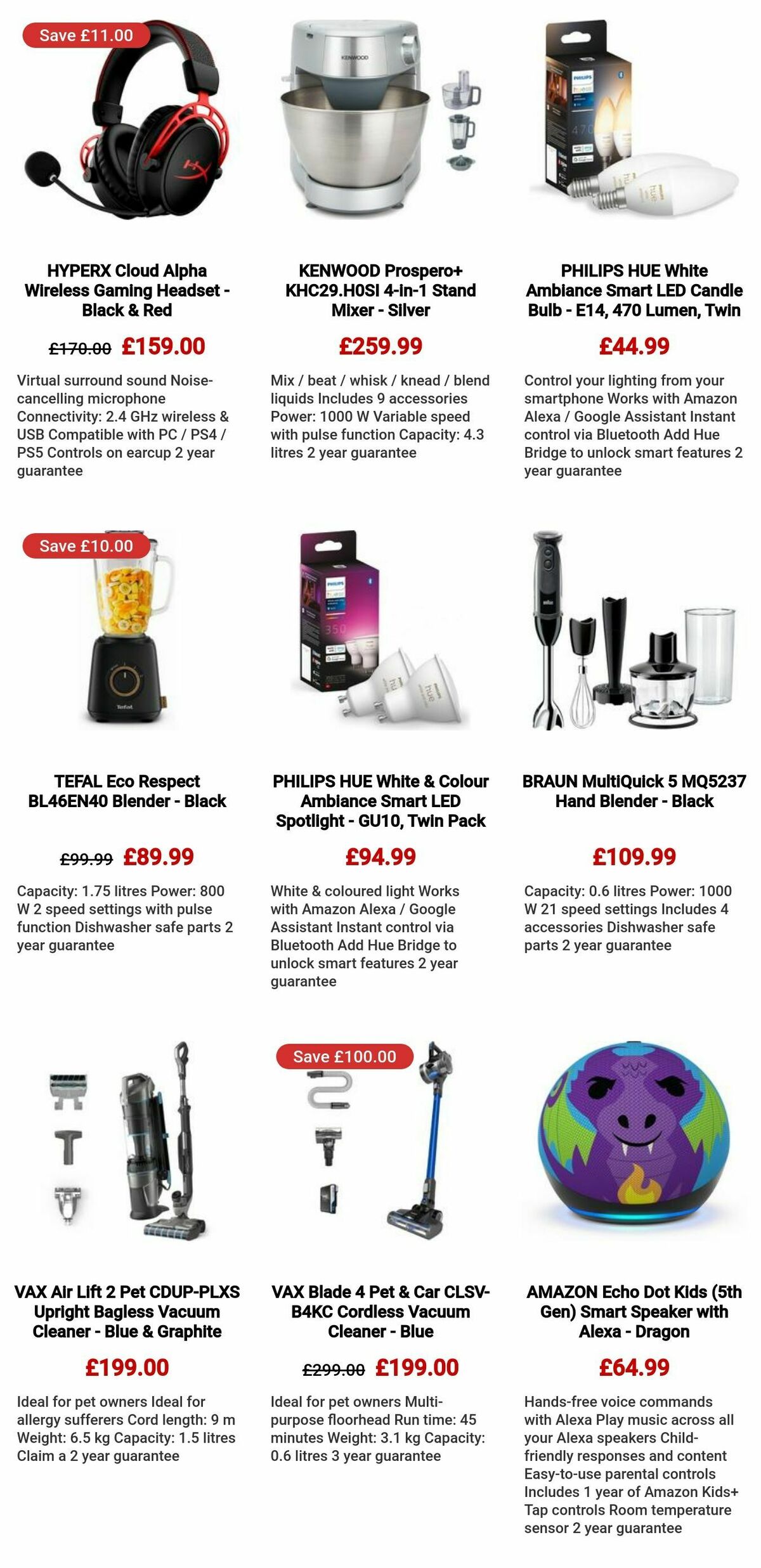 Currys Offers from 7 September